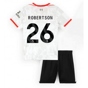 Liverpool Andrew Robertson #26 Dětské Alternativní dres komplet 2024-25 Krátký Rukáv (+ trenýrky)